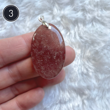 Charger l'image dans la galerie, Quartz fraise - Pendentifs