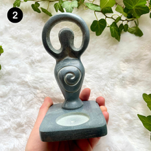 Charger l&#39;image dans la galerie, Statue Déesse - Bougeoir