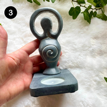 Charger l&#39;image dans la galerie, Statue Déesse - Bougeoir