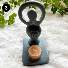 Charger l&#39;image dans la galerie, Statue Déesse - Bougeoir