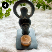 Charger l&#39;image dans la galerie, Statue Déesse - Bougeoir