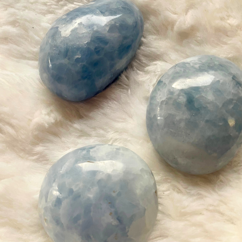 Calcite bleue - Galets