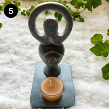 Charger l&#39;image dans la galerie, Statue Déesse - Bougeoir