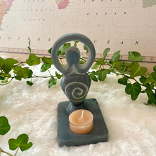 Charger l&#39;image dans la galerie, Statue Déesse - Bougeoir