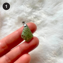 Charger l&#39;image dans la galerie, Agate mousse - Pendentifs