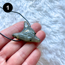 Charger l&#39;image dans la galerie, Loup (tête de loup) - Pendentifs