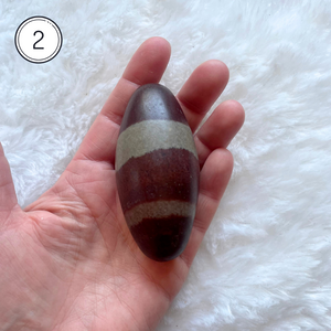 Shiva Lingam - Formes ovoïdes gros modèles