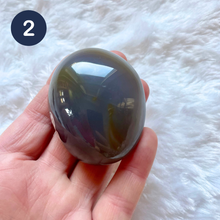 Charger l&#39;image dans la galerie, Agate (noire et blanche) - Galets