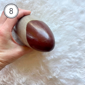 Shiva Lingam - Formes ovoïdes gros modèles