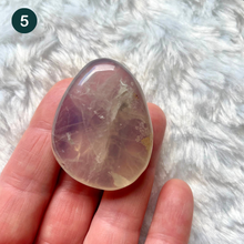 Charger l&#39;image dans la galerie, Quartz bleu rose - Galets plats