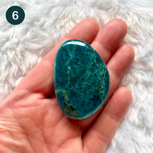 Apatite bleue - Galets Plats
