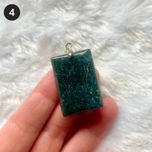 Charger l&#39;image dans la galerie, Agate mousse - Pendentifs