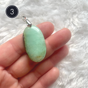 Chrysoprase - Pendentifs