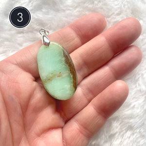 Chrysoprase - Pendentifs