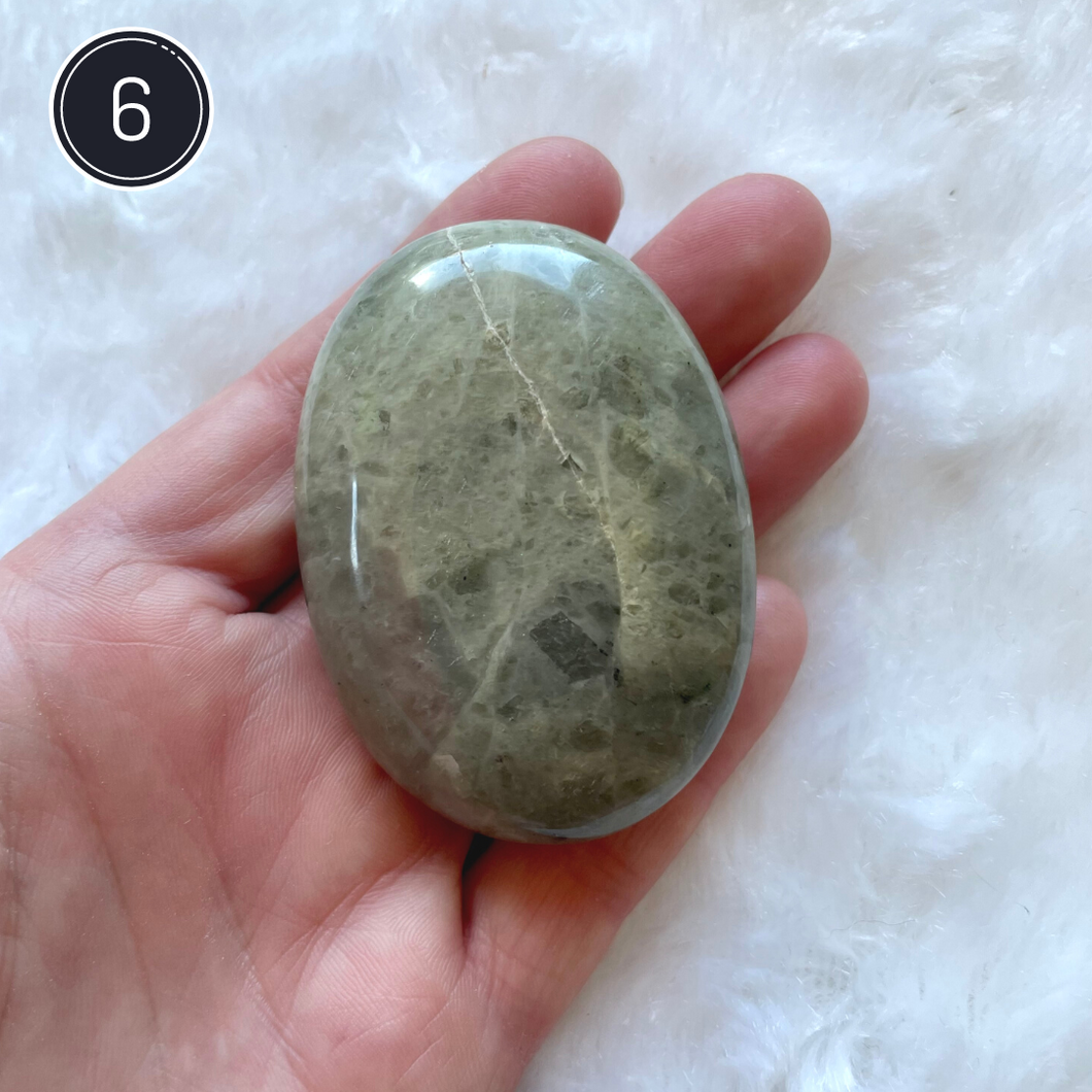 Quartz vert - Galets
