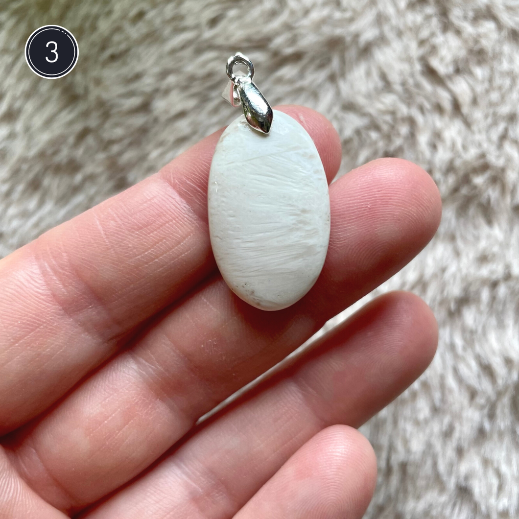 Scolécite - Pendentifs