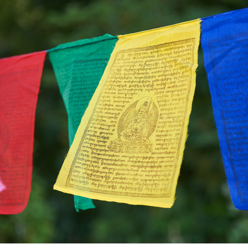 Drapeaux de prières Tibétains